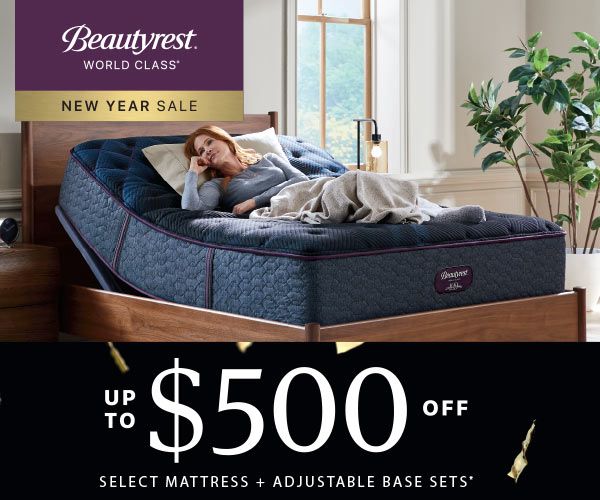 Beautyrest World Class save up to $500